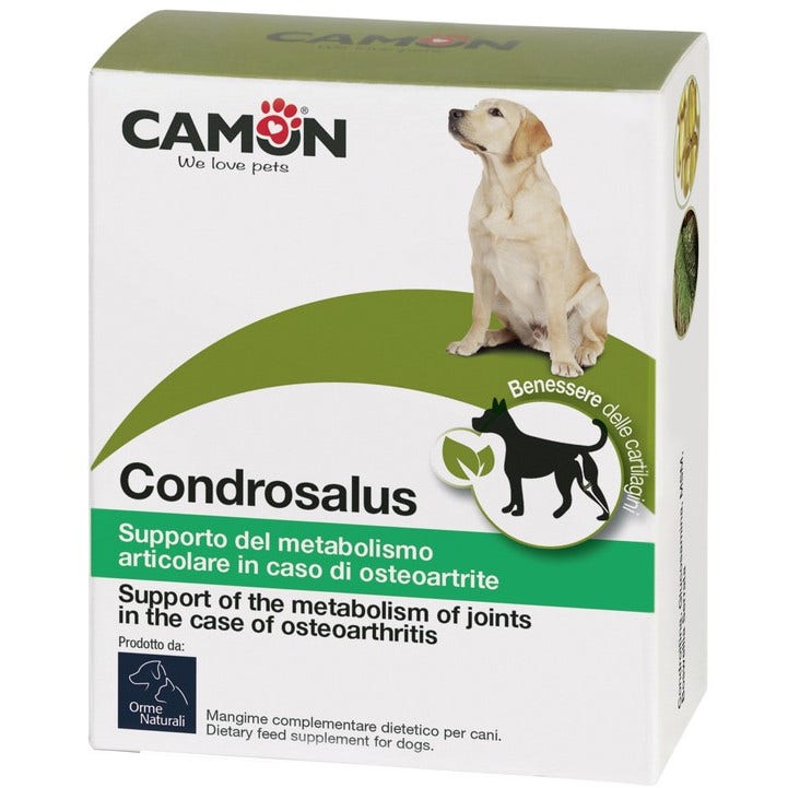 Camon Condrosalus Mangime Complementare Per Metabolismo Articolare Cani 30 Compresse