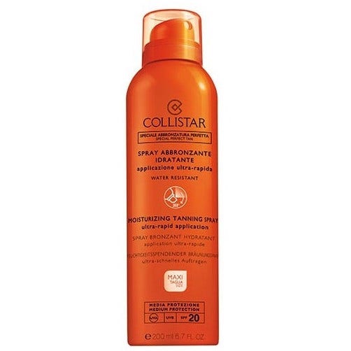 Collistar Maxi-Taglia Spray Abbronzante Idratante Applicazione Ultra-Rapida Media 20 200ml