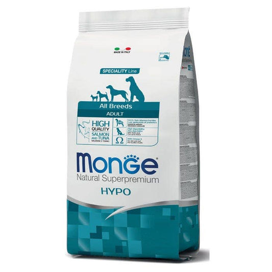 Monge Salmone Tonno Cibo Secco Linea Medica Cani Adulti Sacco 2,5 Kg