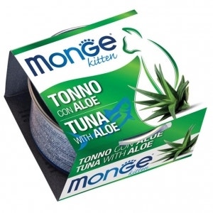 Monge Fruits Kitten Con Tonno E Aloe Cibo Umido Per Gatti Cuccioli 80g