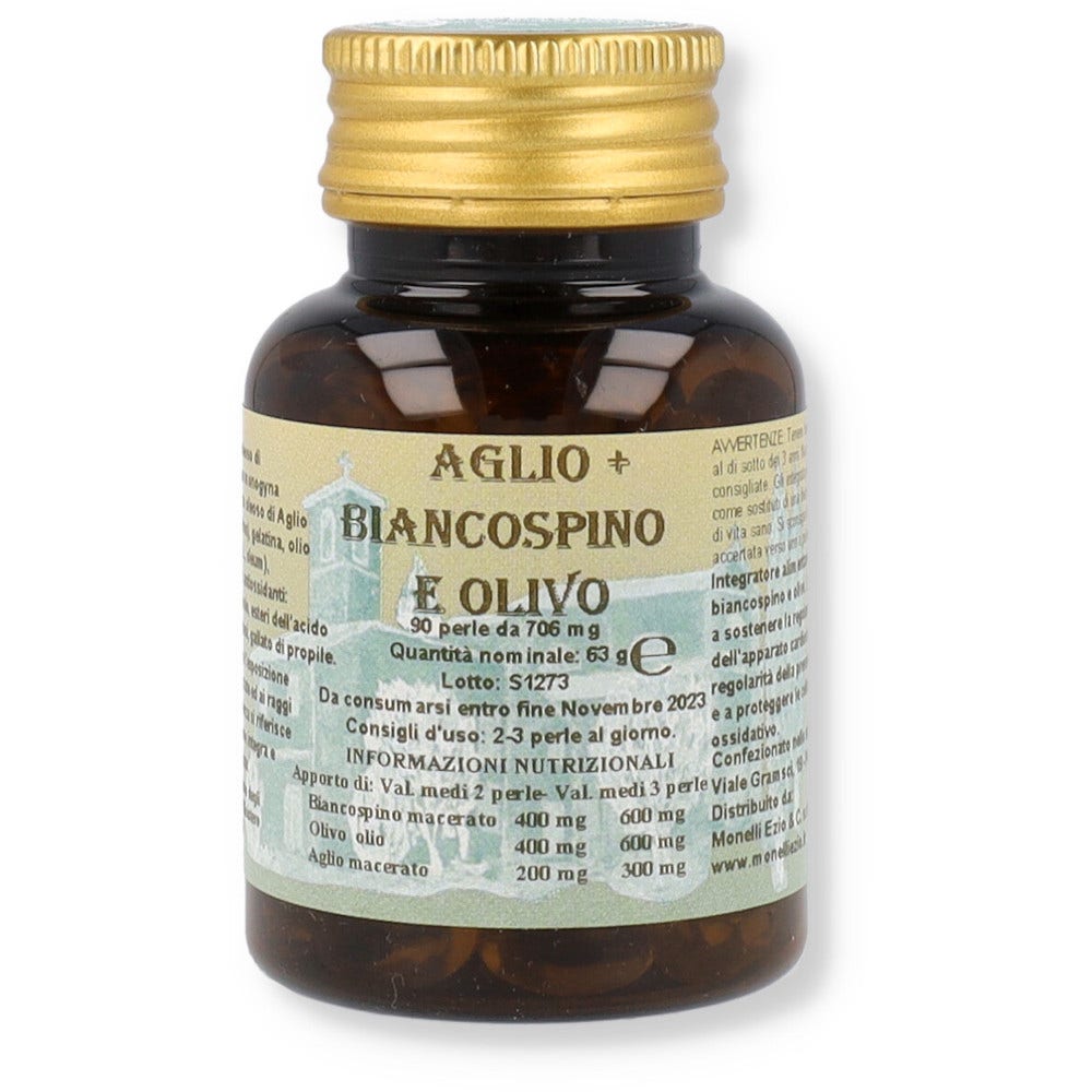 Aglio + Biancospino E Olivo 90 Perle