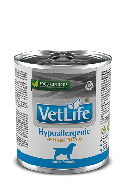 Farmina Vet Life Hypoallergenic Pesce E Patate Per Cani Lattina 300g