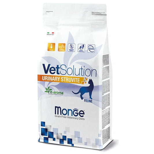 Monge Vetsolution Urinary Struvite Linea Medica Cibo Secco Gatti Sacco 400g