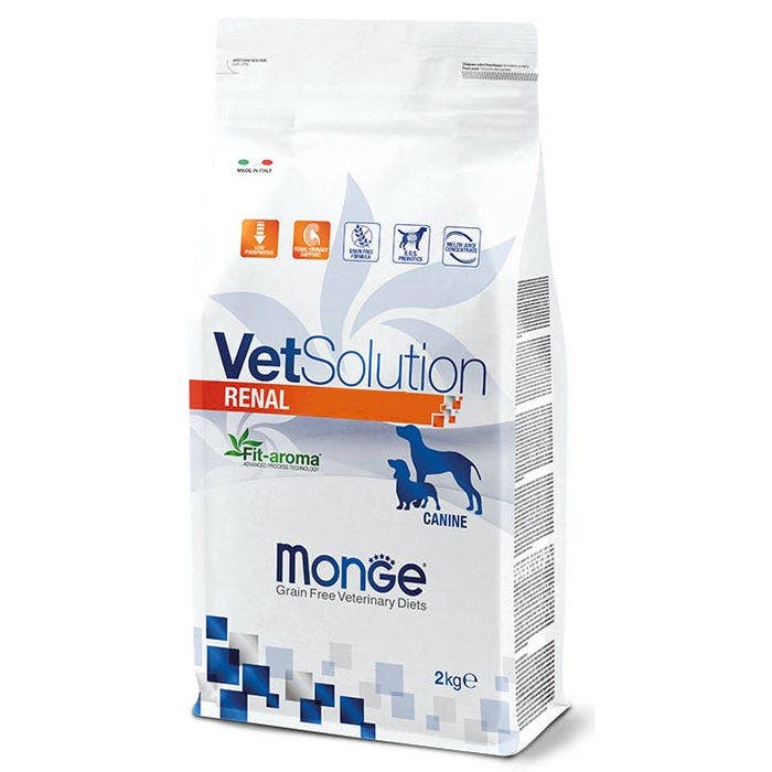 Monge Vetsolution Renal Linea Medica Cibo Secco Cani Sacco 12 Kg