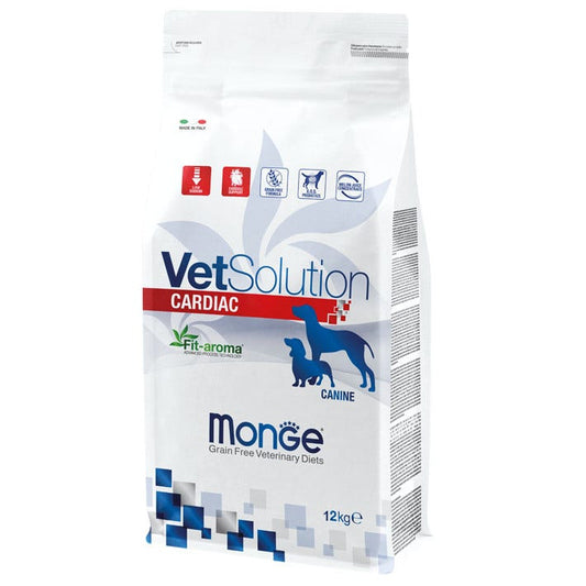 Monge Vetsolution Cardiac Linea Medica Cibo Secco Cani Sacco 12 Kg