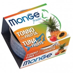 Monge Fruits Tonno Con Frutta Cibo Umido Per Gatti Adulti 80g