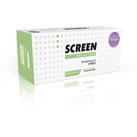 Screen Check Test Rapido Per Streptococco A 2 Tamponi Faringei