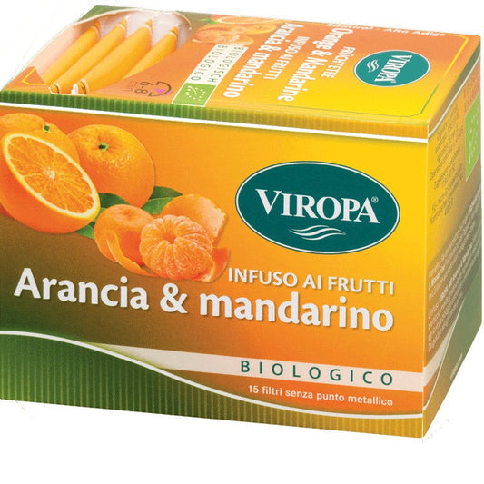 Viropa Infusi Alla Frutta Arancia/Mandarino Bio 15 Filtri