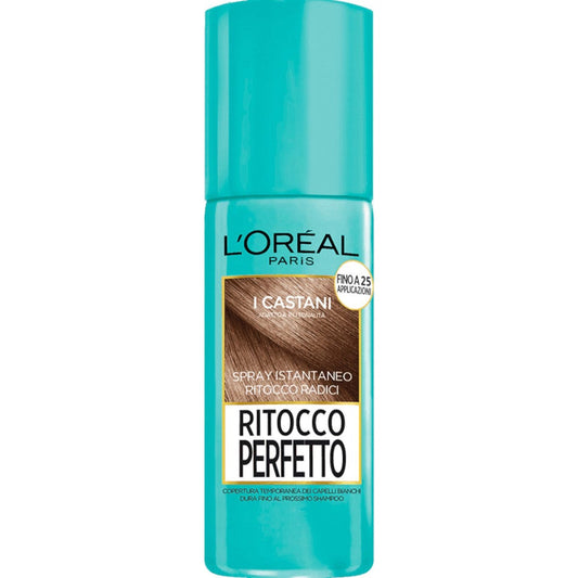 L'Oréal Paris Ritocco Perfetto Castano Spray Istantaneo Ritocco Radici 75ml