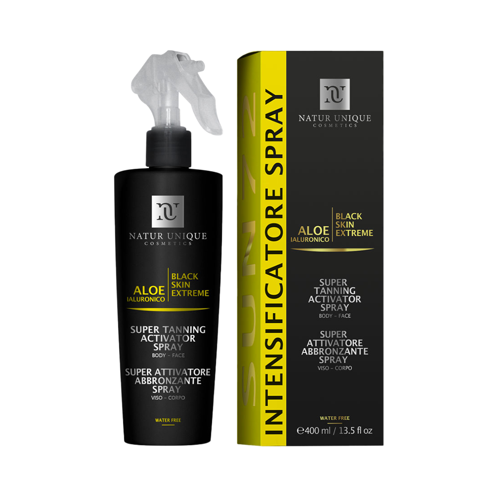 Natur Unique Super Attivatore Abbronzante Spray Black Skin Extreme 400ml