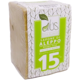 Alus Sapone Di Aleppo 15% Olio di Alloro 200g