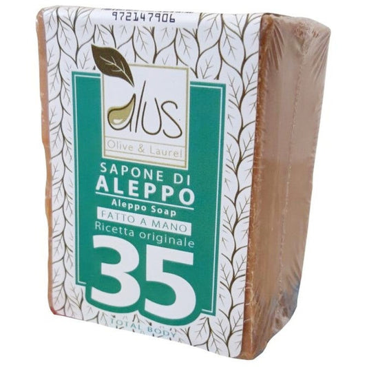 Alus Sapone Di Aleppo 35% Di Olio Di Alloro 200g