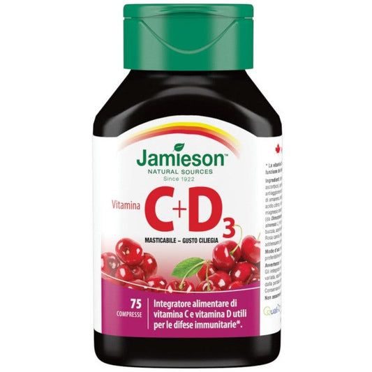 Jamieson Vitamina C+D3 75 Compresse