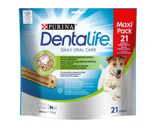 Purina Dentalife Snack Daily Oral Care Per Cani  7 - 12kg Taglia Small 21 Stick