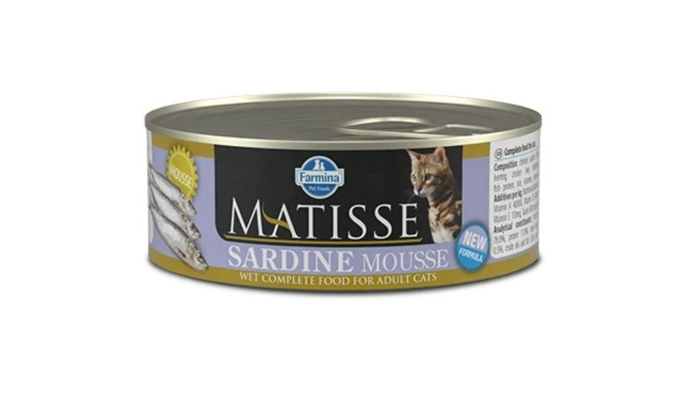 Farmina Matisse Gatto Mousse Sardine 85 Gr