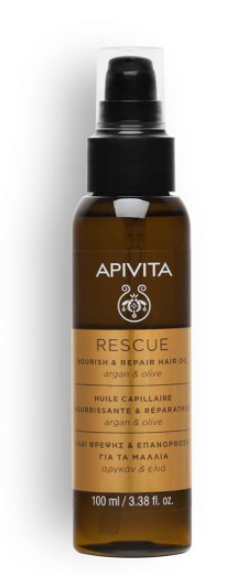 Apivita Olio Protettivo Capelli Argan E Olio Di Oliva 100ml