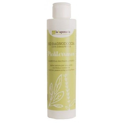 La Saponaria Bio Bagno Doccia Mediterraneo Calendula/Salvia/Lavanda 200ml