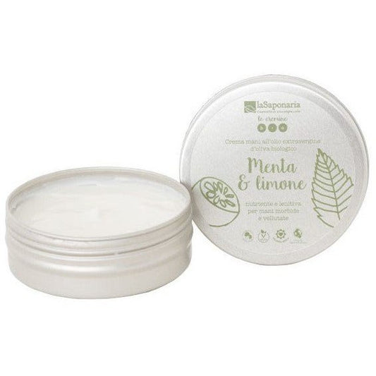 La Saponaria Crema Mani Menta E Limone 60ml