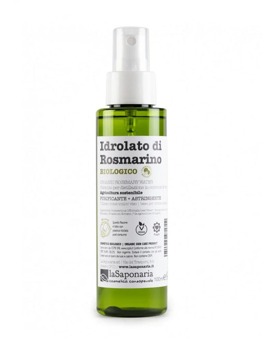 La Saponaria Idrolato Di Rosmarino Biologico Purificante E Astringente Viso 100ml