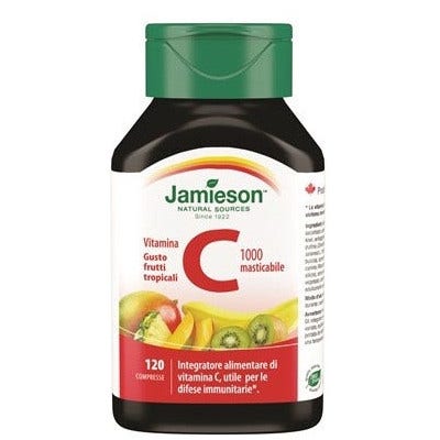 Jamieson Vitamina C 1000 Frutti Tropicali 120 Compresse