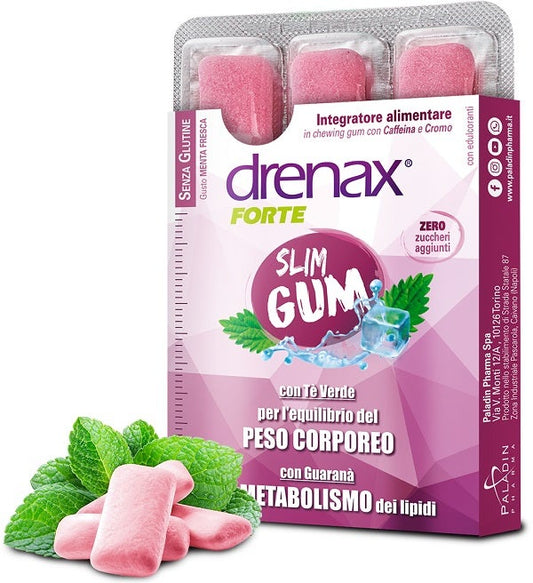 Drenax Forte Slim Gum 9 Chewing Gum