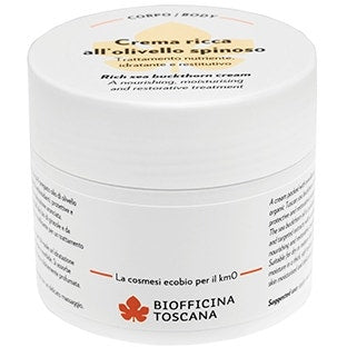 Biofficina Toscana Crema Ricca Olivello Spinoso 150g