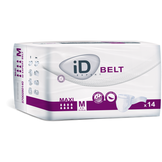 ID Expert Belt Pannolone Incontinenza Maxi Taglia M 14 Pezzi