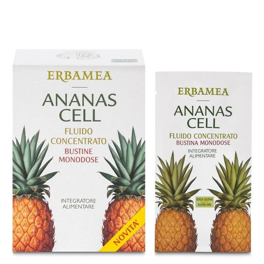 Erbamea Ananas Cell Fluido Concentrato 15 Bustine