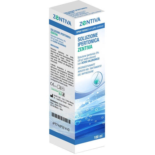 Sanofi Zentiva Soluzione Ipertonica 3% Con Acido Ialuronico 100ml