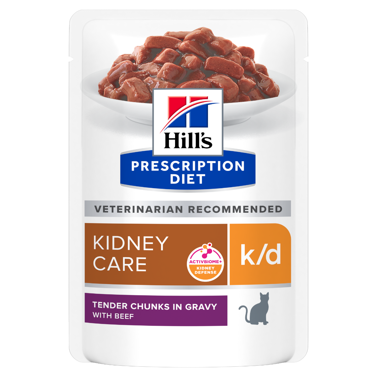 Hill's Prescription Diet K/D Kidney Care Bocconcini Manzo Per Gatti Bustina 85g