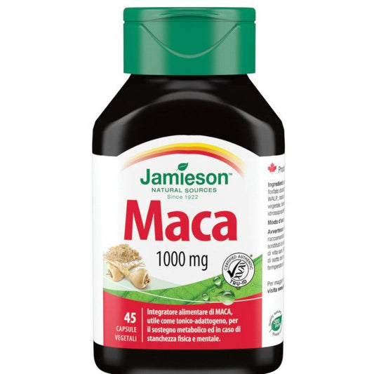 Jamieson Maca 1000mg 45 Capsule Vegetali