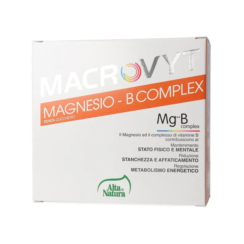 Alta Natura Macrovyt Magnesio B Complex 18 Bustine