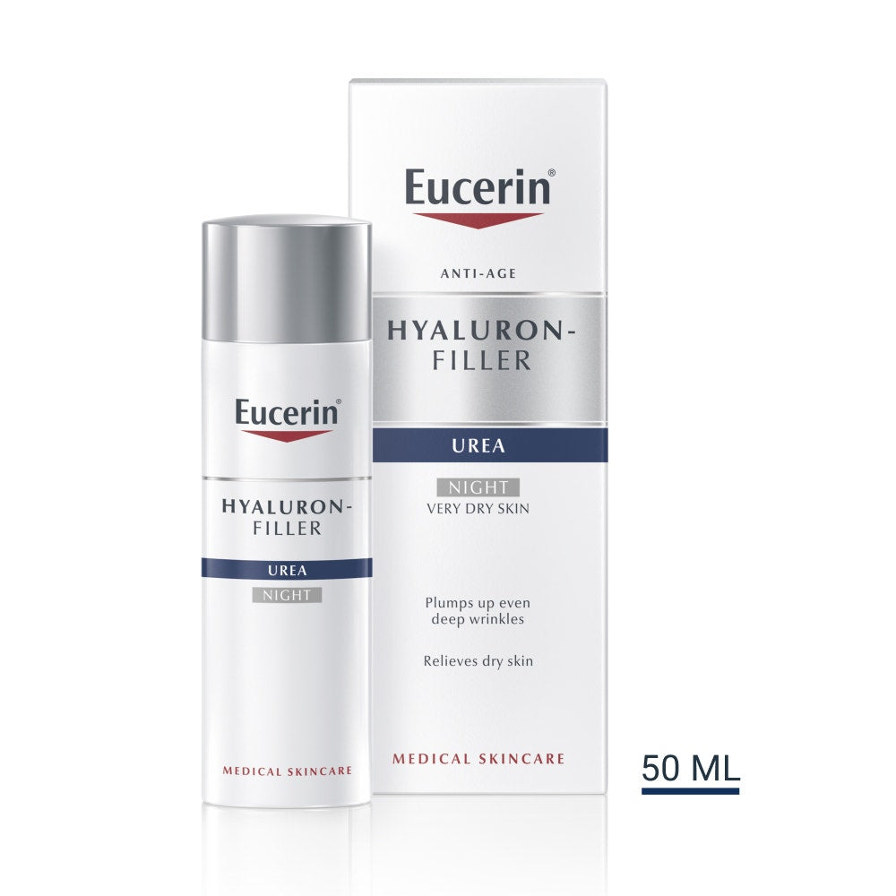 Eucerin Hyaluron-Filler Texture Ricca Notte crema viso 50ml