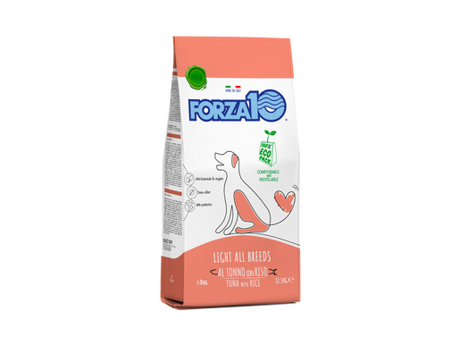 Forza10  Light Maintenance Crocchette Con Tonno E Riso Cani Adulti/Anziani Sacco 12,5kg