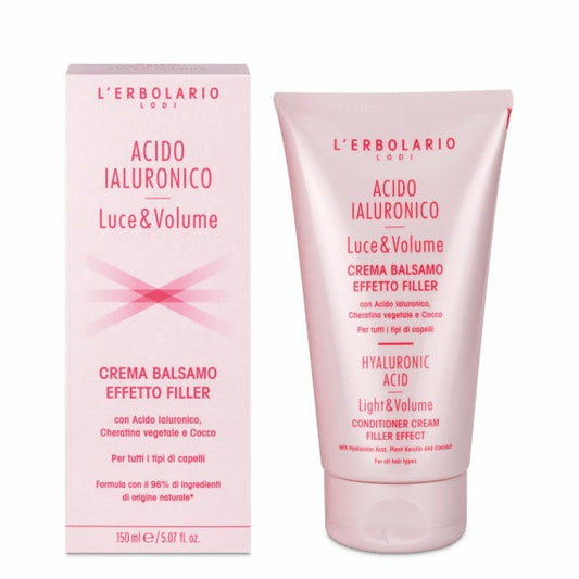 L'Erbolario Crema Balsamo Capelli Effetto Filler Luce E Volume 150ml