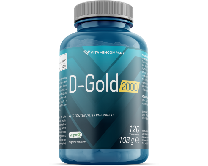 Vitamincompany Vitamina D Gold 2000 UI 120 Compresse