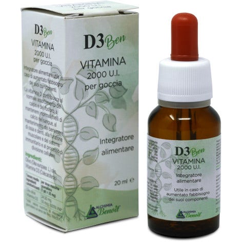 D3 Ben Vitamina 2000U.I. 20ml