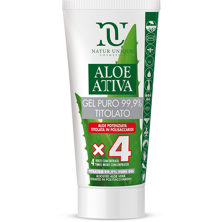 Natur Unique Aloe Attiva Gel Puro Titolato 200ml