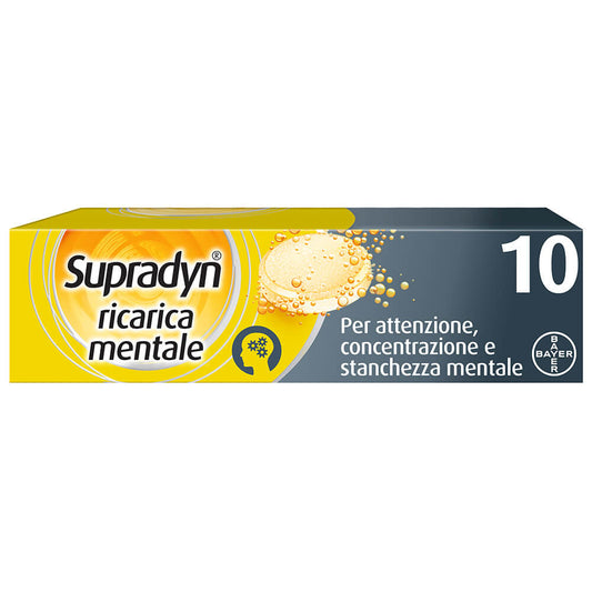 Supradyn Ricarica Mentale 10 compresse effervescenti