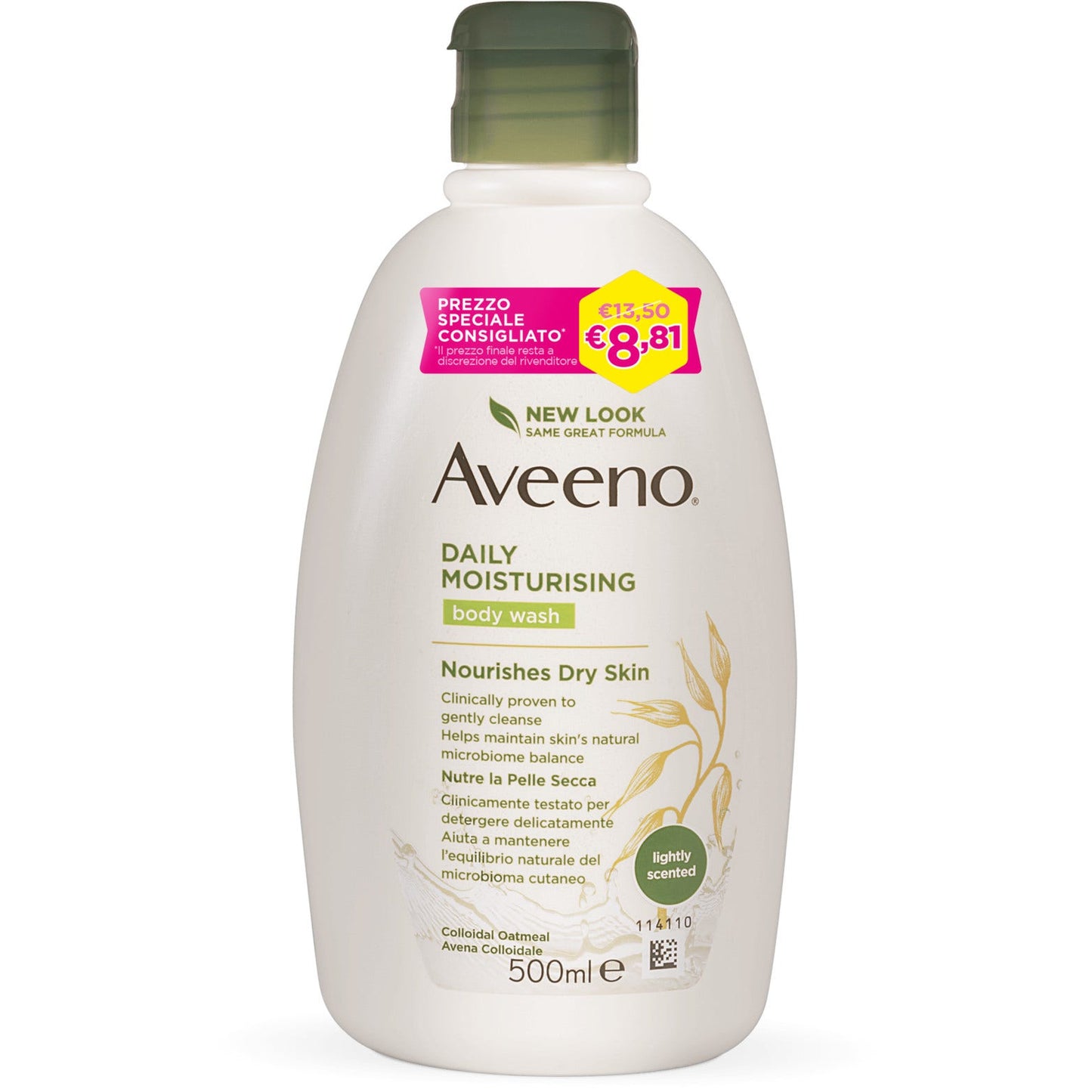 Aveeno Daily Moisturising Bagno Doccia 500ml