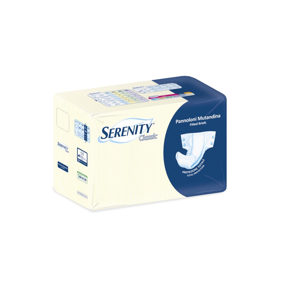 Serenity Classic Extra Pannolone Mutandina Taglia XL 15 Pezzi