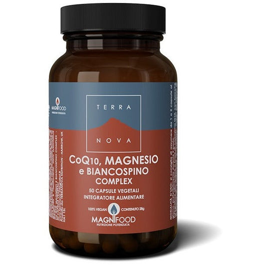 Terranova Coq10/Magnesio/Biancospino 50 Capsule