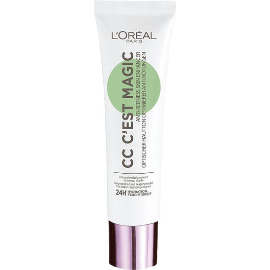 L'Oreal Paris Wult CC Cream Verde Anti-Rossori 30ml