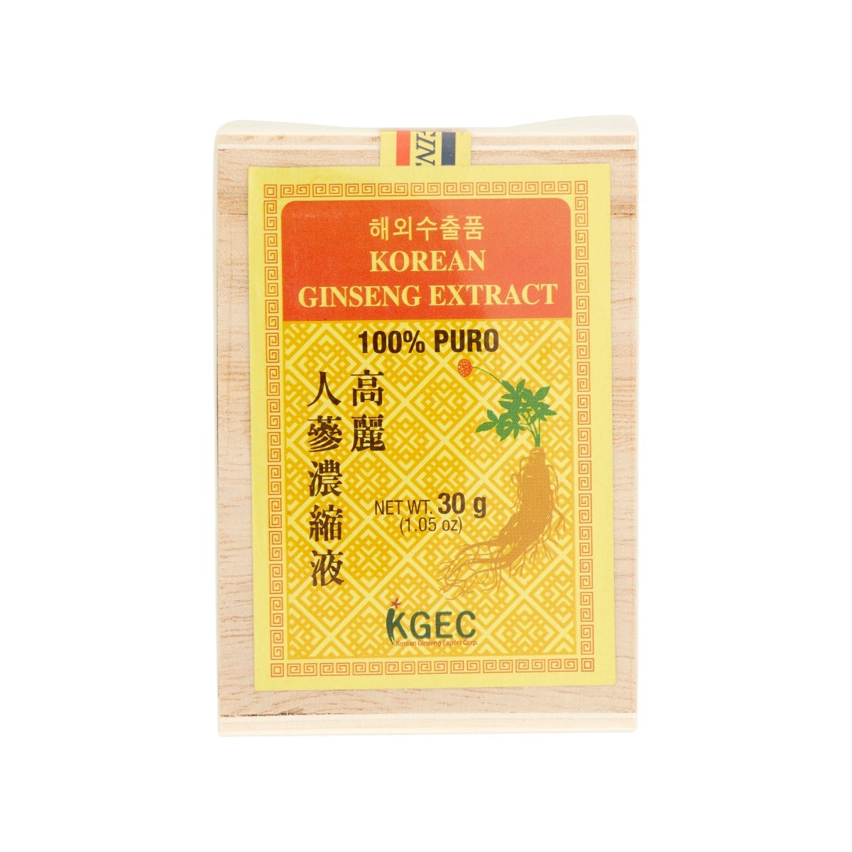 Equilibra Korean Ginseng Extract 100% Puro 30g