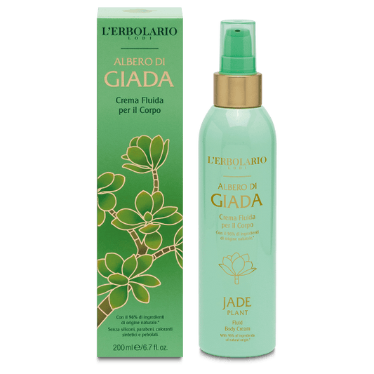 L'Erbolario Crema Fluida per il Corpo Albero di Giada 200ml