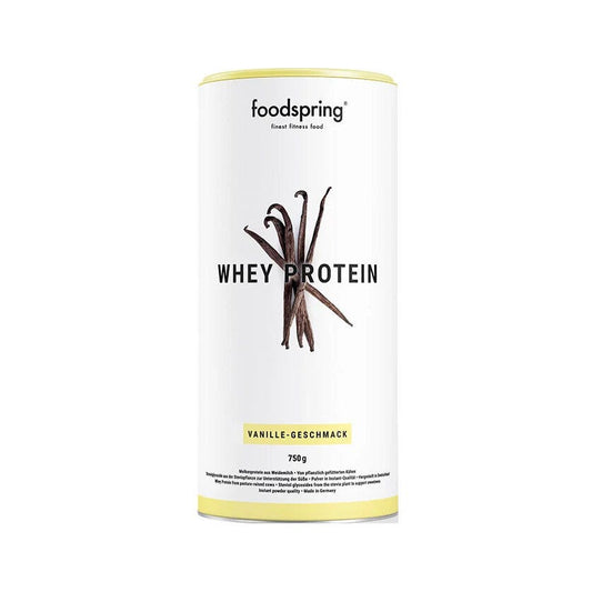 Foodspring Whey Protein Integratore Gusto Vaniglia 750g