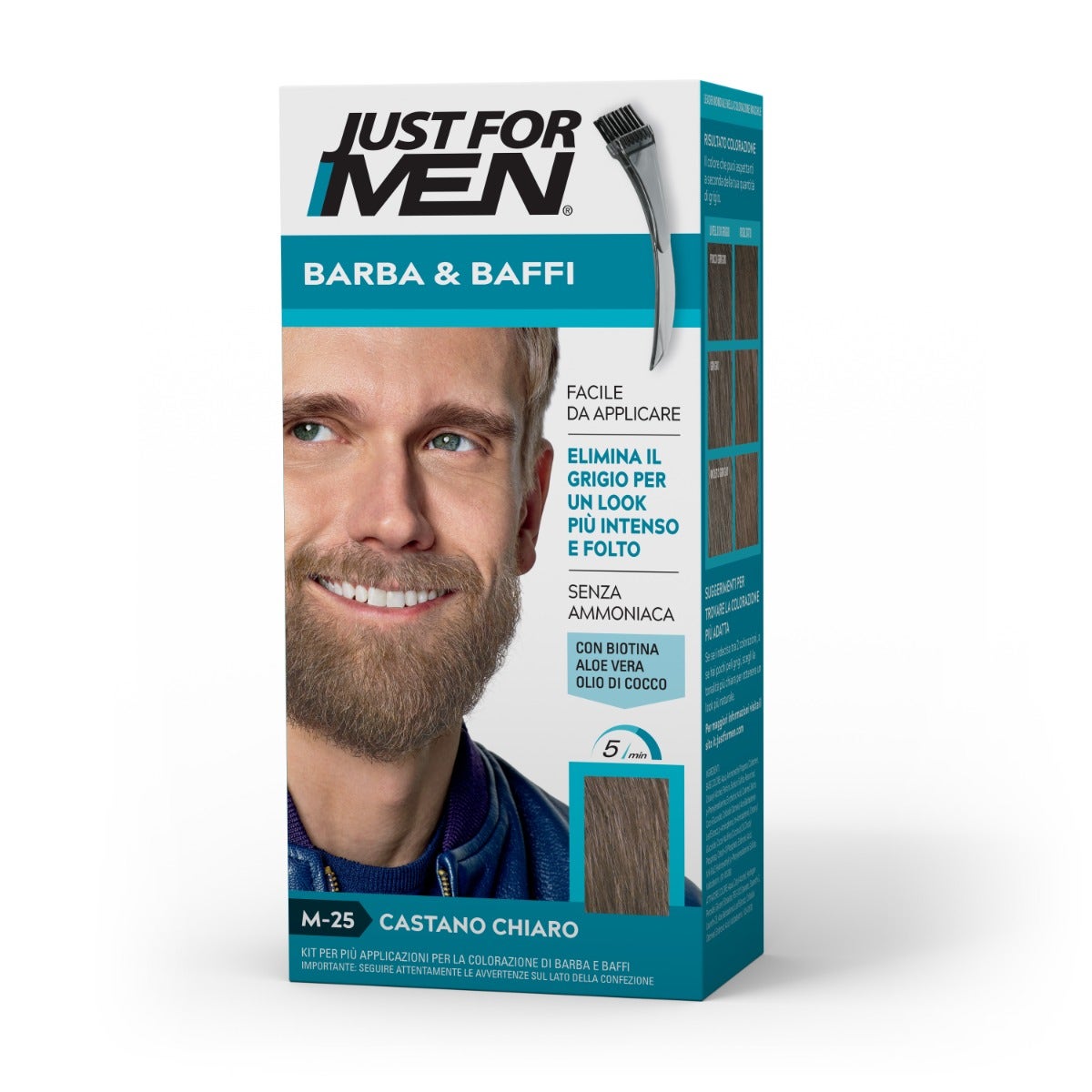 Just For Men Barba&Baffi M25 Castano Chiaro 51g