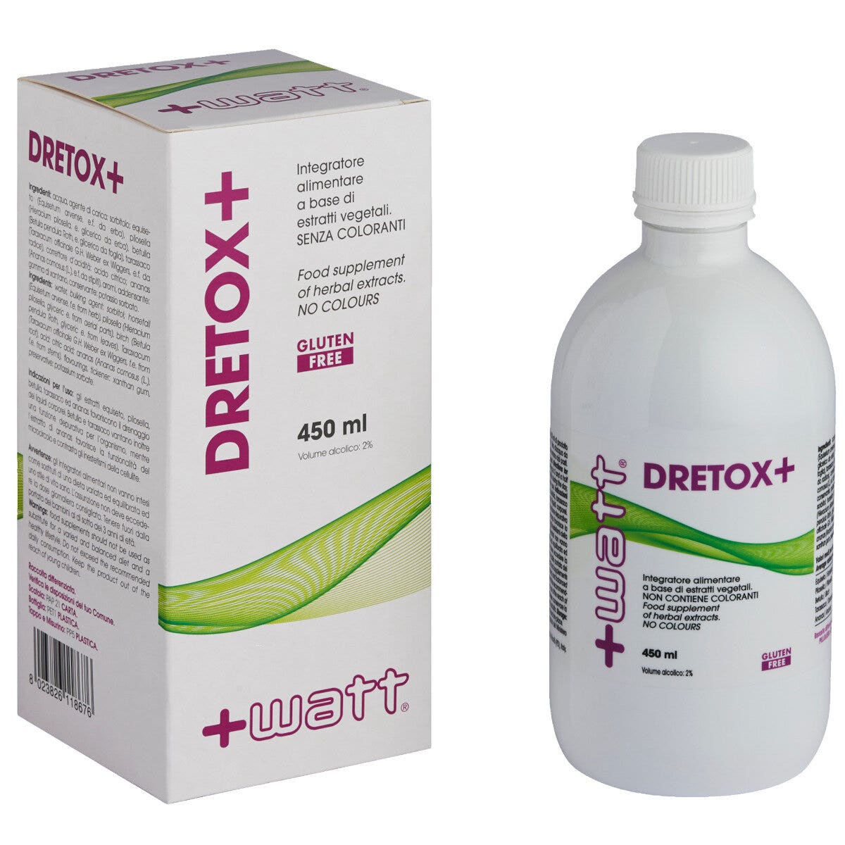 +Watt Dretox+ 450ml