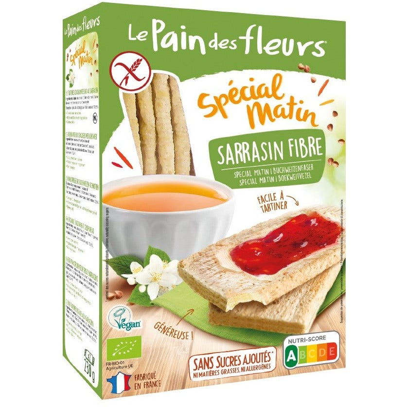 Primeal Pain Des Fleurs Tartine Tostate Grano Saraceno 230g