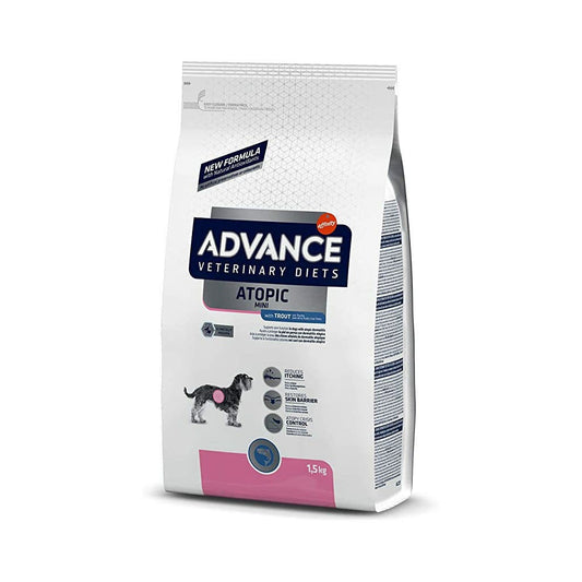 Advance Veterinary Diets Atopic Mini Crocchette Per Cani Taglia Piccola Sacco 1,5kg